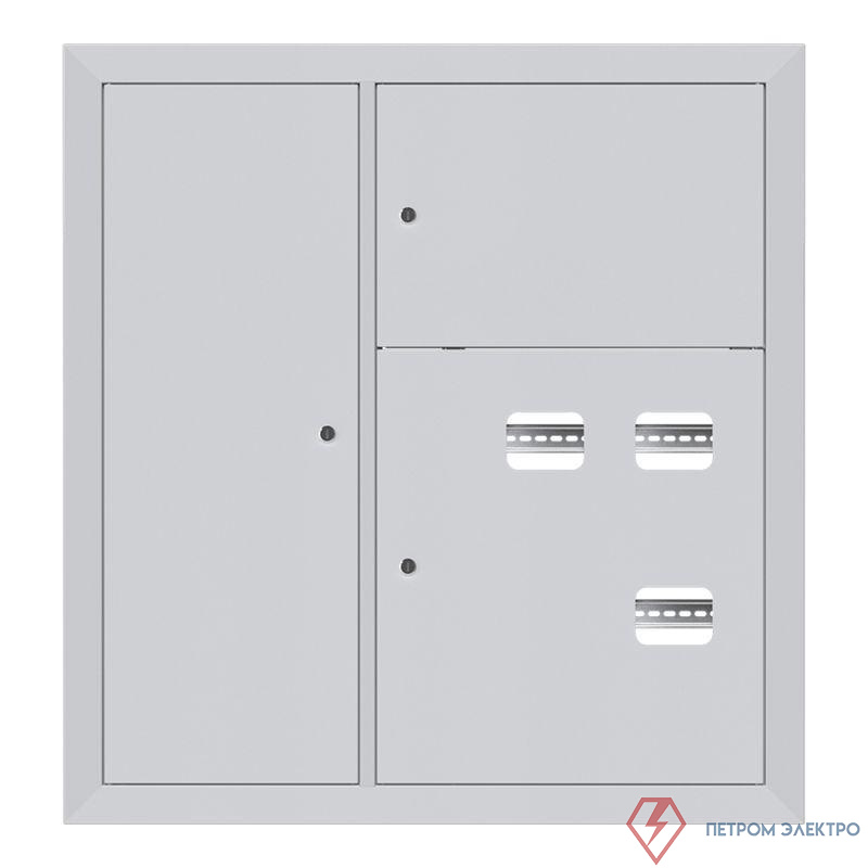 Щит этажный 3кв. слаботочка слева (1000х950х160) Basic EKF mb28-v-3z