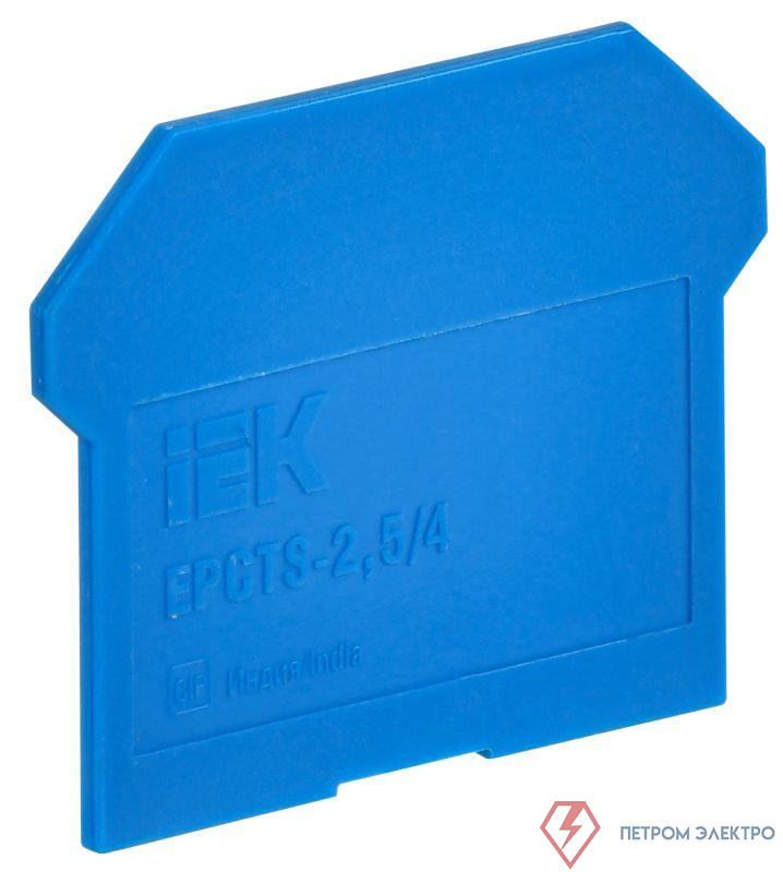 Заглушка ARMAFIX для CTS 2.5/4кв.мм син. IEK YCT10-00-K07-002-ZGL