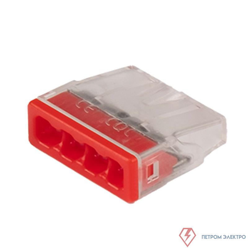 Клемма монтажная нажимного соединения PTC-4P 2273-244 450В 32А 0.14-4.0кв.мм JazzWay 5051157