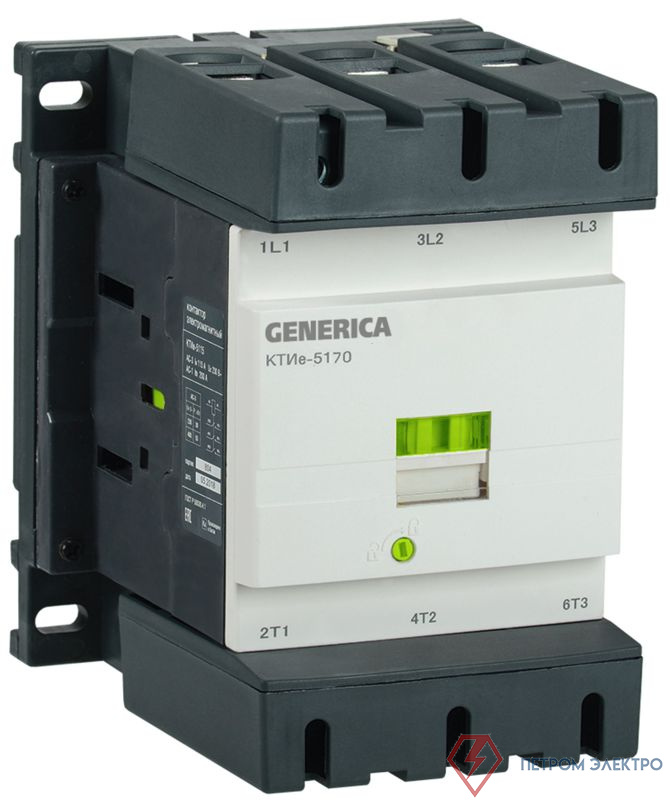 Контактор КТИе-5170 170А 230В/АС3 GENERICA KKTE50-170-230-10