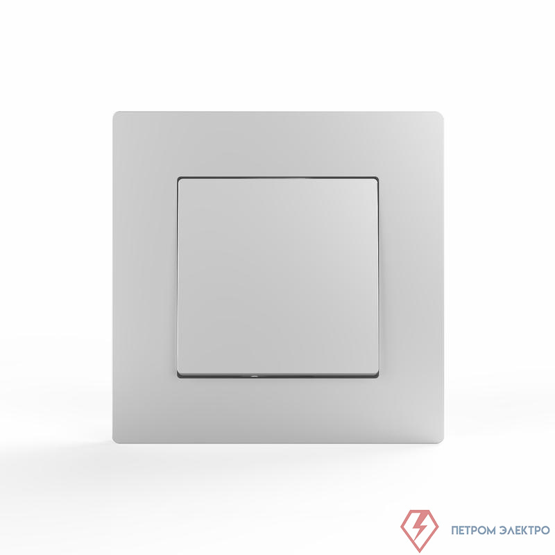 Переключатель перекрестный 1-кл. СП Pixel IP20 механизм алюм. TOKOV ELECTRIC TKE-PX-P1R-C03