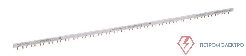 Шинка гребенчатая 2п (L1L2) 63А 56мод. 18мм SE C9XPH256