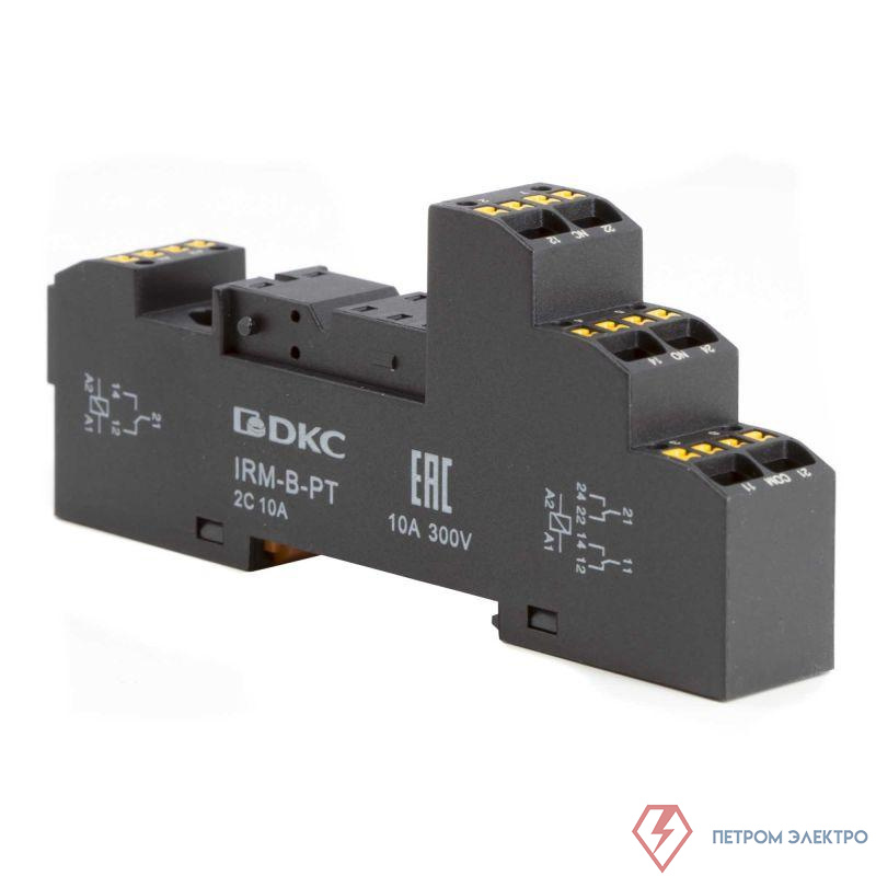 Колодка с клеммами push-in для реле IRM DKC IRM-B-PT