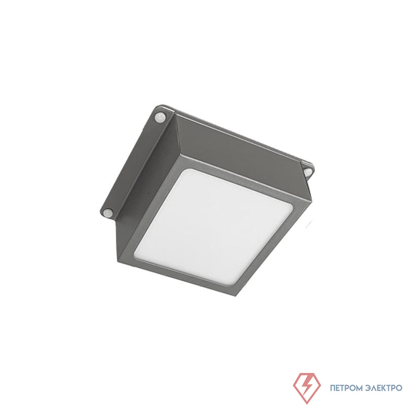 Светильник светодиодный PPL 089/G OPAL 9Вт 4000К IP40 89х89х40мм GREY ДВО/ДПО домино в потолок Грильято Pro JazzWay 5060197