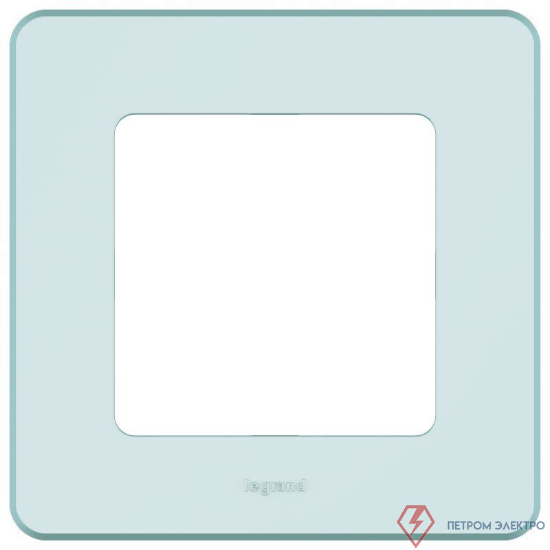 Рамка 1-м СП Inspiria IP20 мятн. IEK 673935