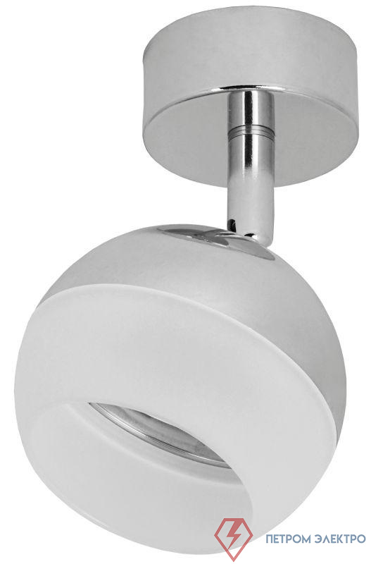 Светильник 4011 GX53 настенно-потолочный хром IEK LT-USB0-4011-GX53-1-K23