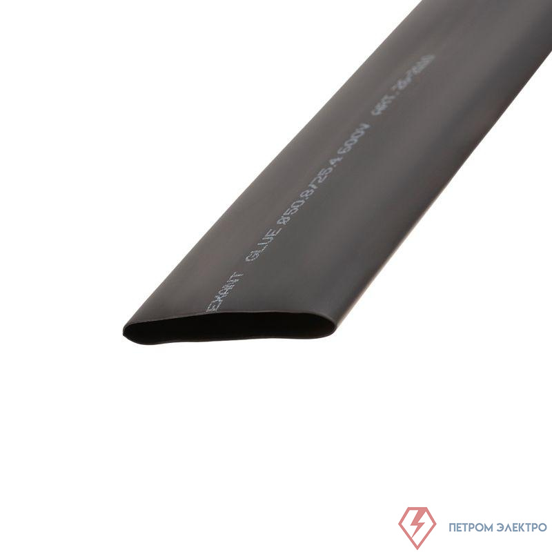 Трубка термоусадочная двустенная клеевая 50.8/25.4 (2:1) черн. 1м (уп.2шт) Rexant 26-2110