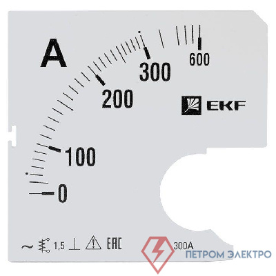 Шкала сменная для A961 300/5А-1.5 PROxima EKF s-a961-300
