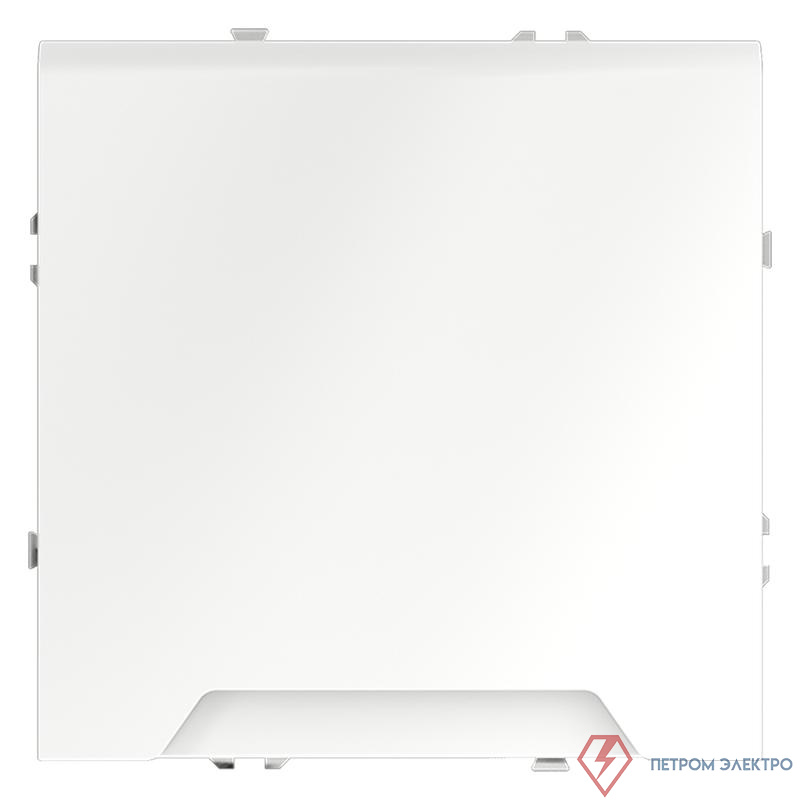 Розетка 1-м СП S70 16А с заземл. защ. шторки + крышка механизм бел. матов. Voltum VLS040302