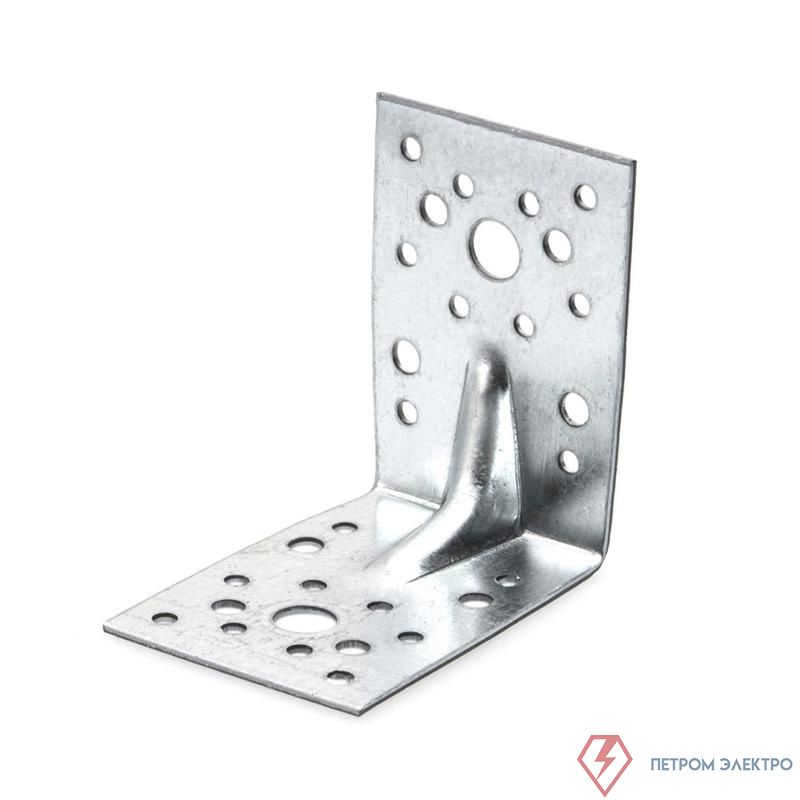 Угол крепежный усилен. 105х105х90 цинк Zitar 124408