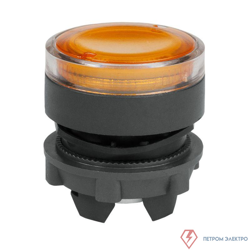 Головка кнопки OptiSignal D22 A5-PL-5 с подсветкой желт. пластик ZB5AW353 КЭАЗ 332308