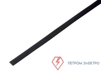 Трубка термоусаживаемая ТУТнг-LS (2:1)-8/4 черн. REXANT 20-8006