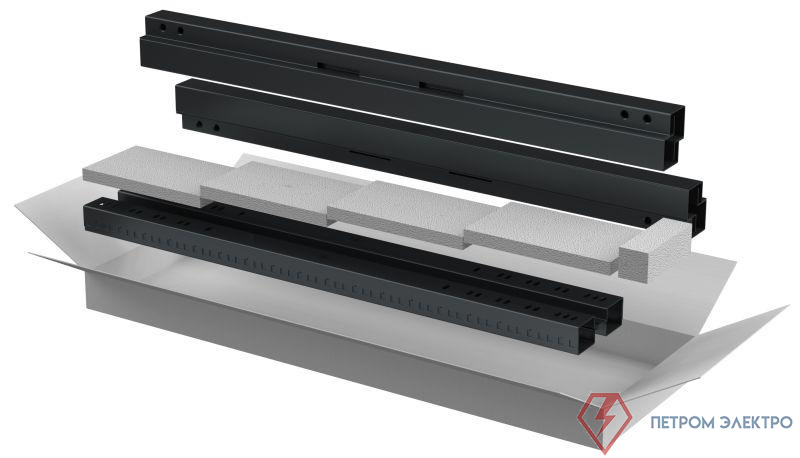 Комплект стоек и профилей для шкафа 24U черн. LINEA N ITK LN05-24UXX-X