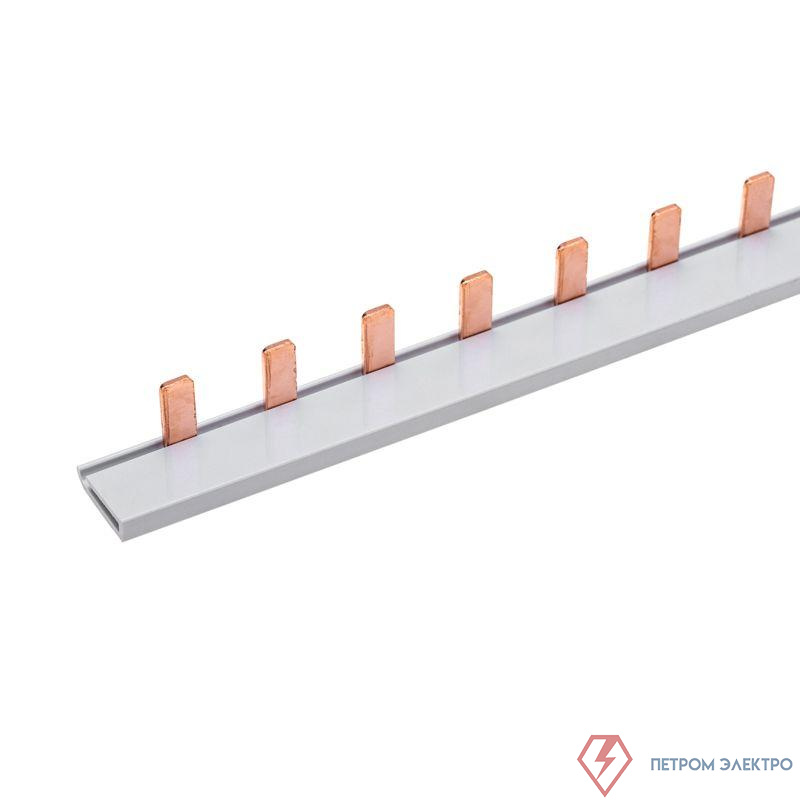 Шина соединительная типа PIN 12 штырей 1п 63А 22см Rexant 11-2241-1