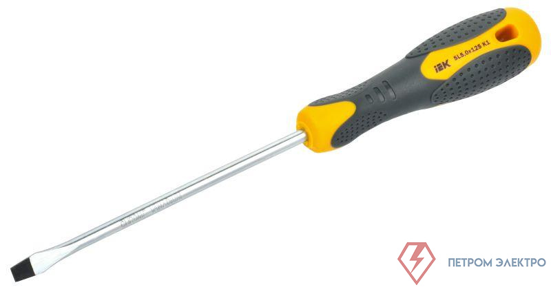 Отвертка шлицевая SL5.0х125 K1 ARMA2L 3 IEK A2L3-SC10-K1-SL-50-125