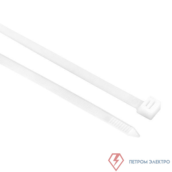 Хомут P6.6 4.8х350 FlexLock стандартный бел. (уп.100шт) PROxima EKF plc-fl-ctsw-4.8x350 0