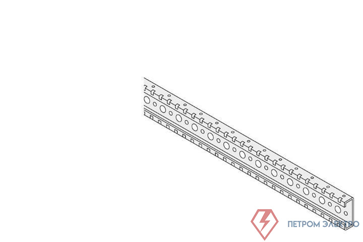 Профиль поперечный гальванический L=2013мм (уп.2шт) ABB 1STQ007391A0000