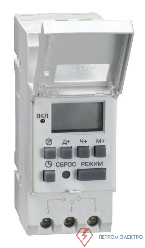 Таймер цифровой ТЭ15 16А 230В на DIN-рейку KARAT IEK MTA10-16