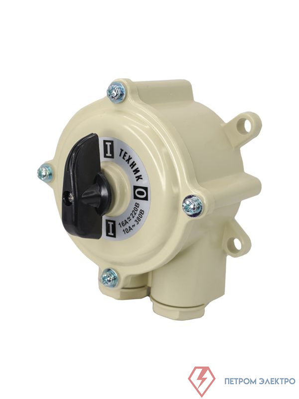 Выключатель пакетный ПВ1-16А М1 16А IP56 корпус пластик. Электротехник ET002562