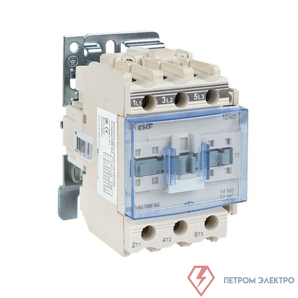 Контактор КМЭ-3 65А кат. 230В AC 1НО+1НЗ EKF ctr-s-65-220