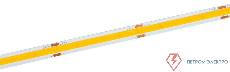Лента светодиодная COB-480LED 11Вт/м IP20 8мм 24В 4000К (уп.5м) IEK LSR11-10-480-20-1-05
