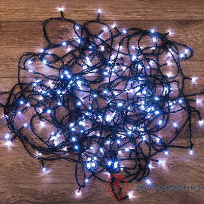 Гирлянда светодиодная универсальная 120LED бел. 12м Neon-Night 303-104