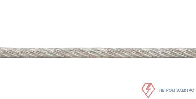 Трос в ПВХ изоляции d2.0-3.0мм стальной (уп.20м) Tech-Krep/Zitar 127853