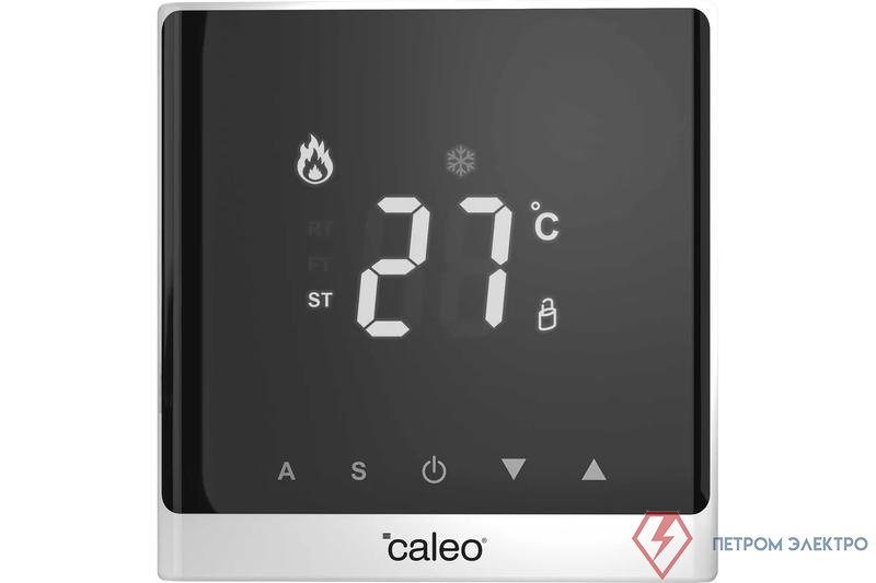 Терморегулятор C732 встраиваемый цифровой 3.5кВт бел. CALEO 0К-00000780