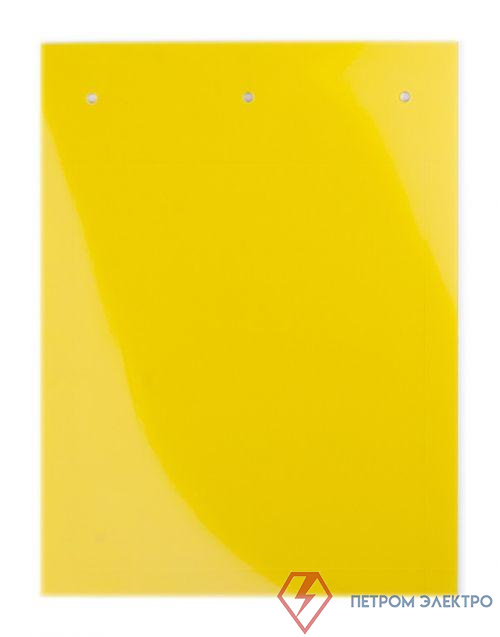 Табличка полужесткая для маркировки оболочек клейкое основание ПВХ желт. (уп.30шт) DKC TASE3070AY