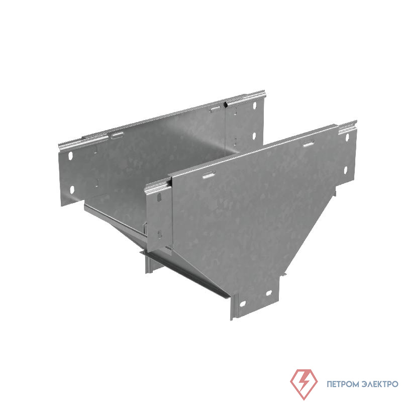 Отвод для лотка Т-образ. вертикал. вниз 500х100 сталь 1мм "ПЛЮС" TDVplus100-500 КМ PL3205