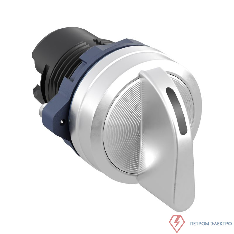 Головка переключателя на 3 положения с фиксацией стандартная ручка алюм. черн. DKC M22S-L3A