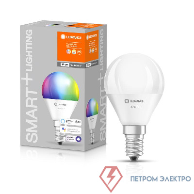 Лампа светодиодная SMART+ WiFi Mini Bulb Multicolour 40 5Вт/2700-6500К E14 LEDVANCE 4058075485631 0