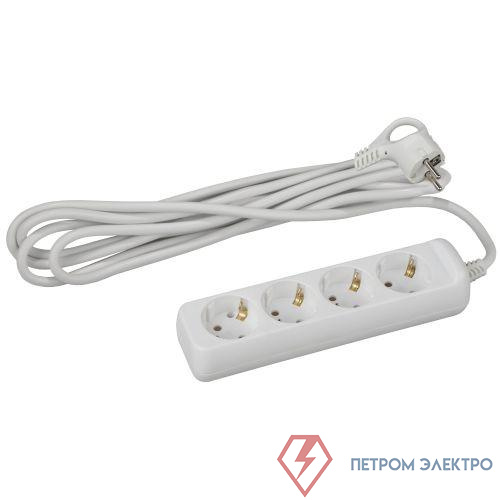 Удлинитель 4х3м с заземл. 16А IP20 U-4e-3m-3х1 ПВС 3х1 Эра Б0028374