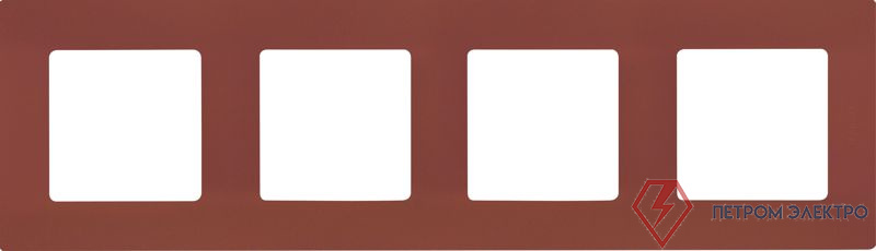 Рамка 4-м СП Etika IP20 какао IEK 672574