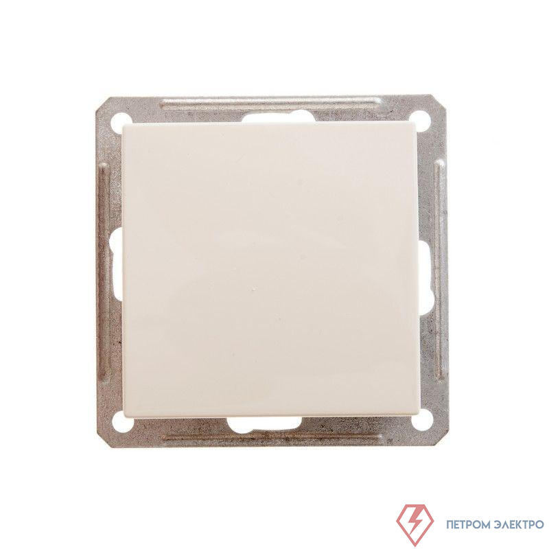 Переключатель проходной 1-кл. СП W59 Aqua IP44 10AX механизм сл. кость SE VS610-156B-2-86