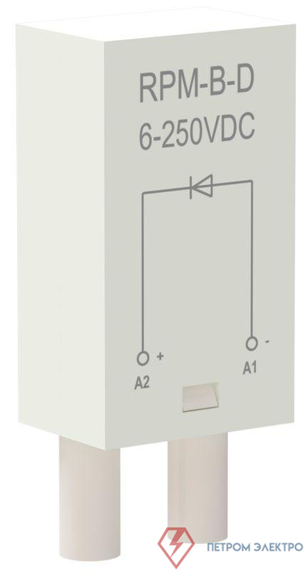 Модуль защиты для реле диод 6-250В DC ONI RPM-B-D-DC6-250V