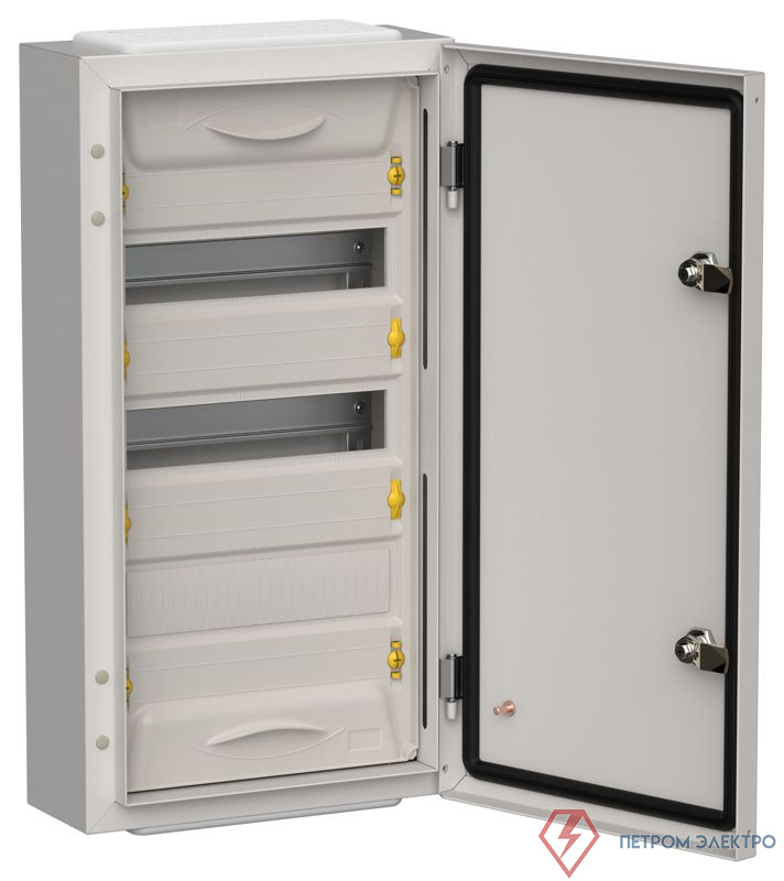 Корпус ЩРн-36 (1х36) TITAN 5 585х310х140 IP54 метал. сер. IEK TI5-50-N-036-54-7035 0