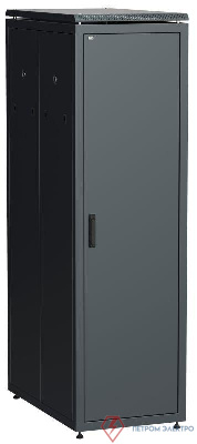 Шкаф сетевой 19дюйм  LINEA N 33U 600х1000мм металлические двери черн. ITK LN05-33U61-MM