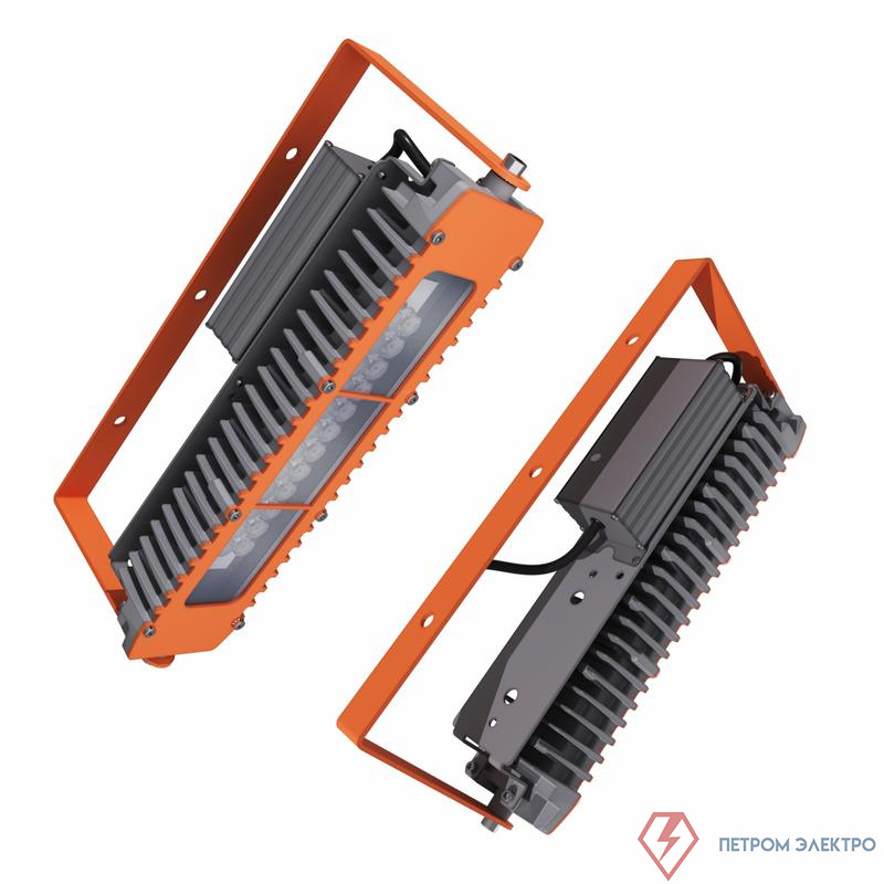 Светильник светодиодный взрывозащ. LAD LED R320-1-120G-230AC-50L Ex 55Вт 5000К IP66 7488лм 100-305В КСС типа "Д" крепление на лире бел. ЛАДзавод LADLED1LSG230AC50LEx