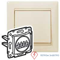 Розетка СП Valena для динамиков механизм сл. кость (DIY-упак.) IEK 695621