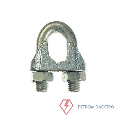 Зажим для троса d6 (уп.100шт) Rexant 09-5606