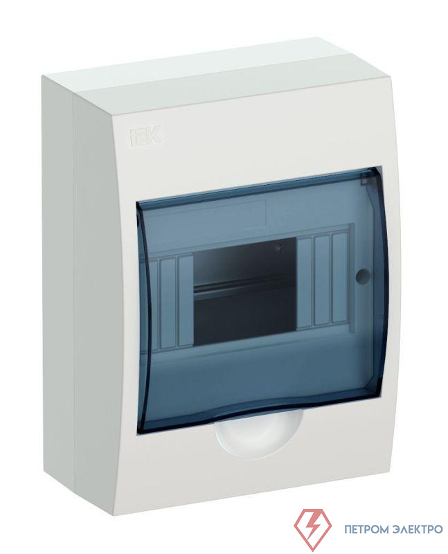 Корпус навесной ЩРН-П-6 Krepta 3 IP41 пластик. бел. IEK MKP12-N-06-40-20