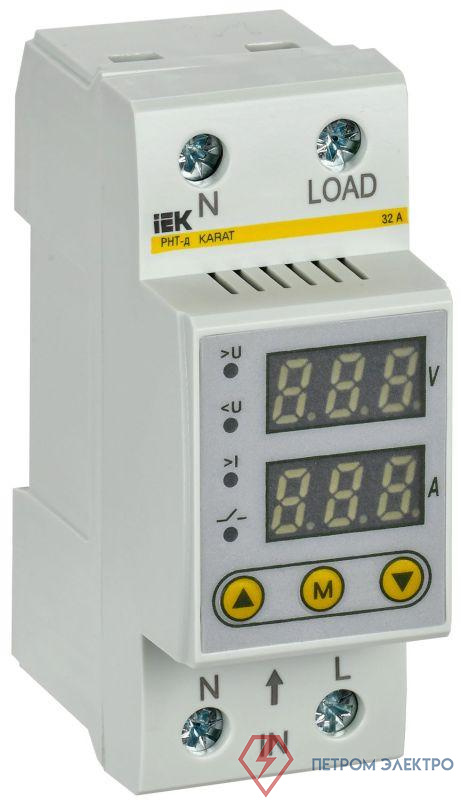 Реле напряжения и тока РНТ-д 1ф 36мм 32А KARAT IEK IVC21-1-32