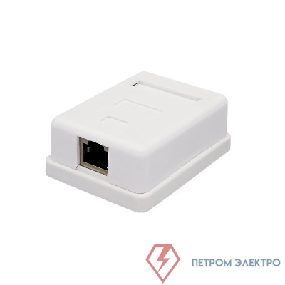 Розетка компьютерная 1-м 8P8C (RJ-45) FTP 5е SUPRLAN 10-0354