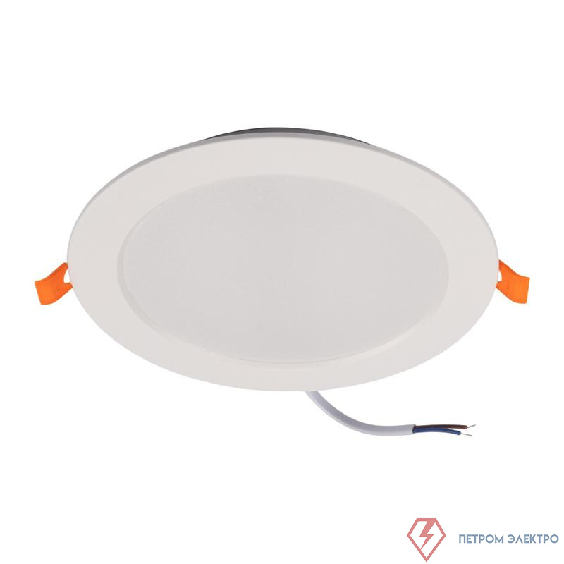 Светильник светодиодный PLED DL7 WH Downlight 18Вт 4000К IP54 170х26мм ДВО встраив. JazzWay 5046658