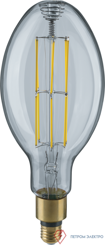 Лампа светодиодная филаментная высокомощная 14 340 NLL-ED120-24-230-840-Е27-CL 24Вт прозрачная 4000К нейтр. бел. E27 (с переходником на E40) 4200лм 176-264В Navigator 14340