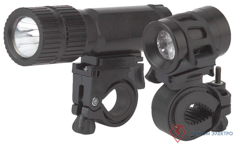 Фонарь VB-601 вело "Бим" 3Вт/6хLED 3хAAA + 2хCR2032 в компл. блист. ЭРА Б0029194