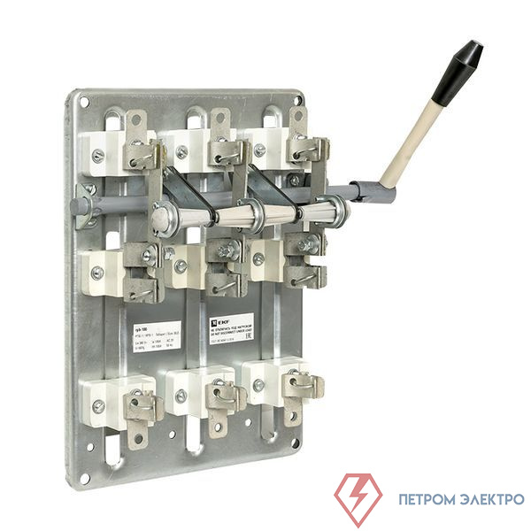 Разъединитель-предохранитель РПБ-1 100А правый привод без ППН Basic EKF rpb-r-100