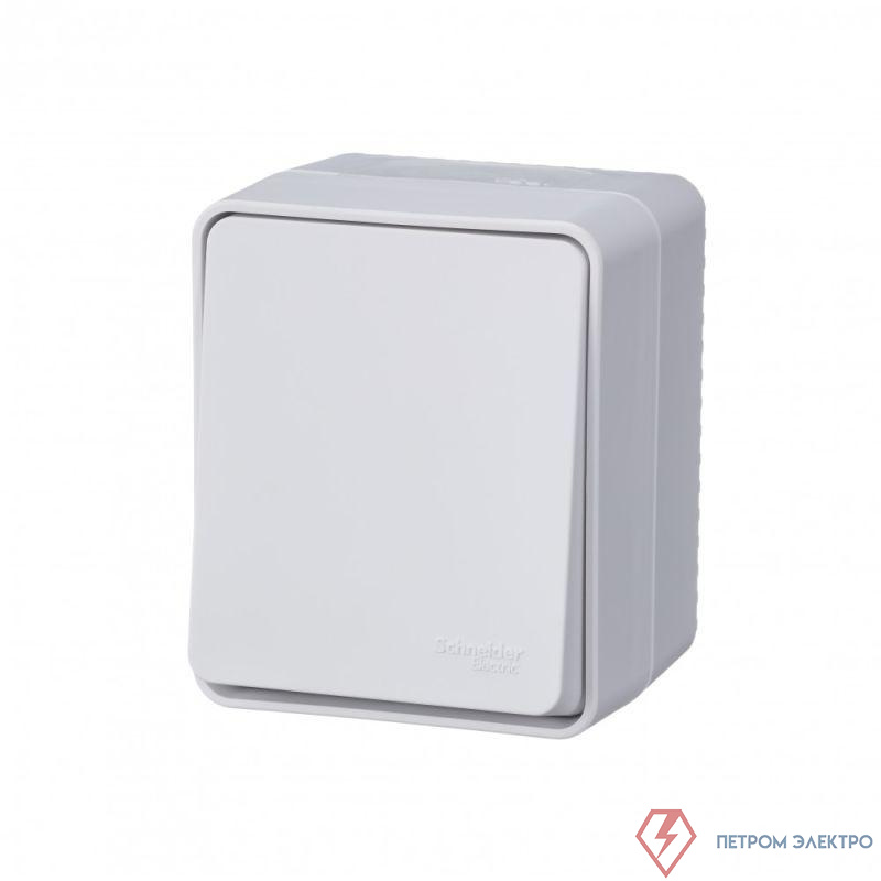 Переключатель проходной 1-кл. ОП AtlasDesign PROFI IP54 10AX бел. SE ATN540161