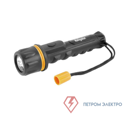 Фонарь 71 584 NPT-R06-2AA пластик+резина 1LED 0.5Вт Navigator 71584